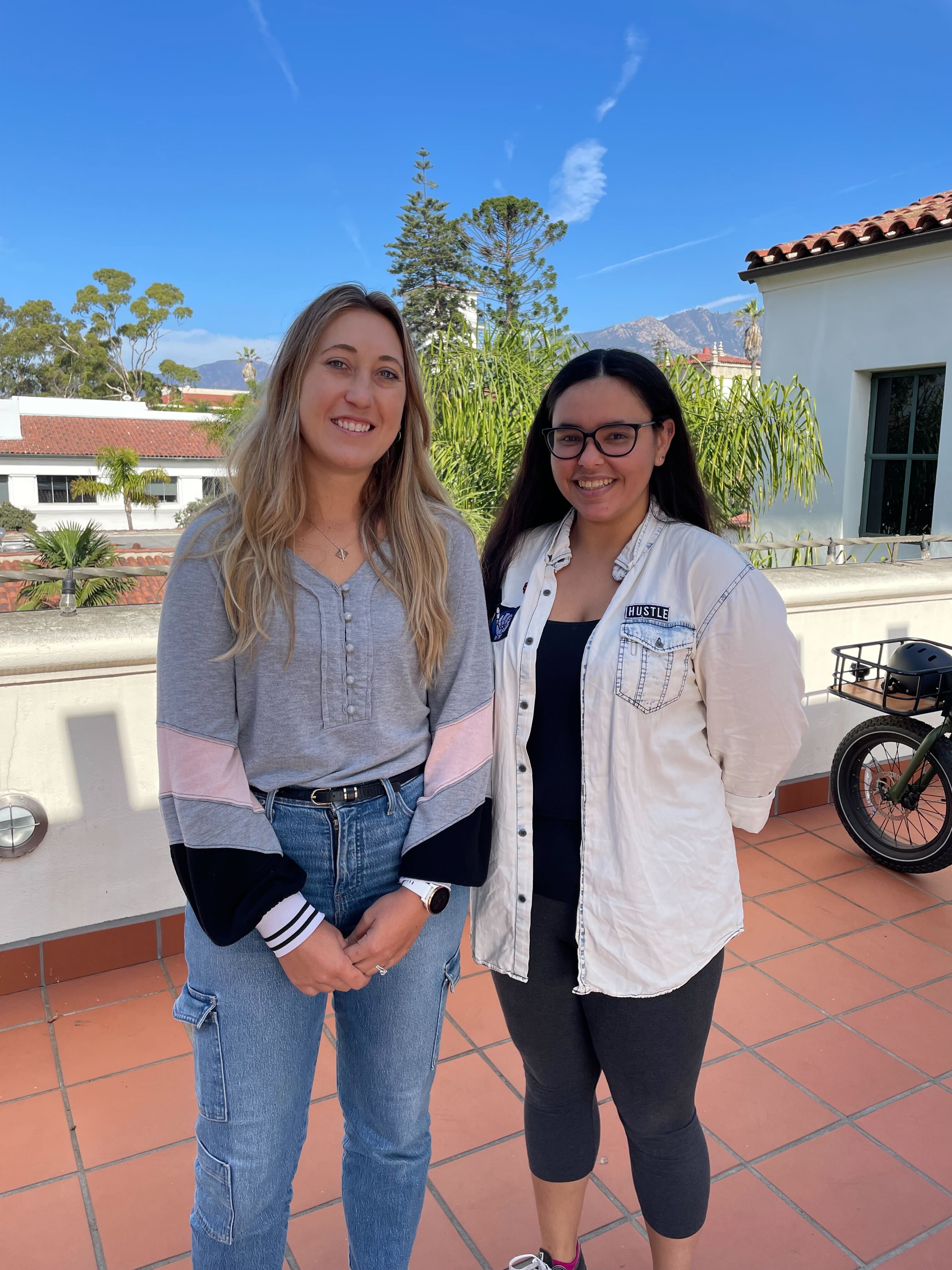 2024 Director's Scholarship recipients Tonya Hoevet (left) and Brooke Helmick (right)