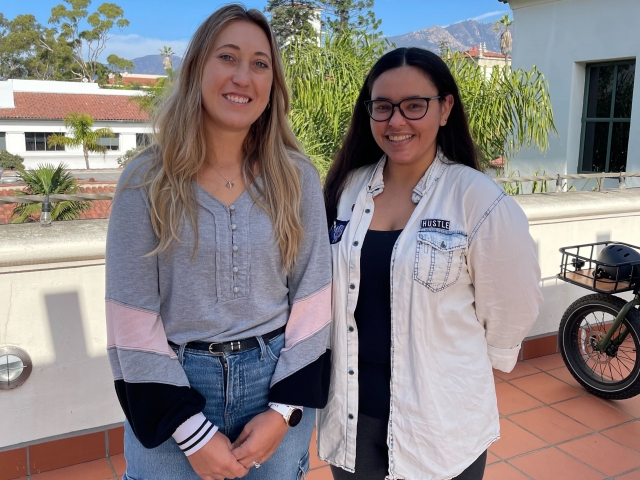 2024 coreR Director's Scholarship recipients Tonya Hoevet (left) and Brooke Helmick (right)